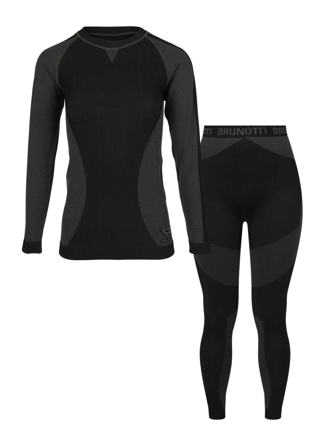 Corvara Dames Thermo Set | Zwart
