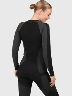 Corvara Dames Thermo Set | Zwart