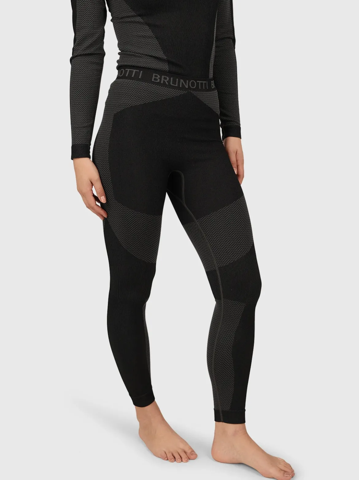 Corvara Dames Thermo Set | Zwart