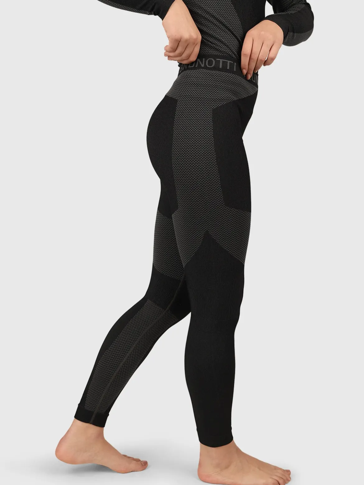 Corvara Dames Thermo Set | Zwart