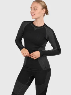 Corvara Dames Thermo Set | Zwart
