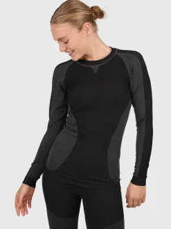 Corvara Dames Thermo Set | Zwart