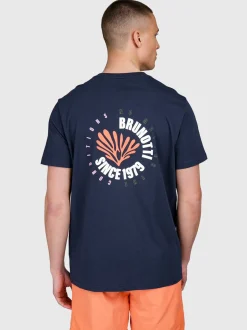 Craigly Heren T-shirt | Indigo Blue