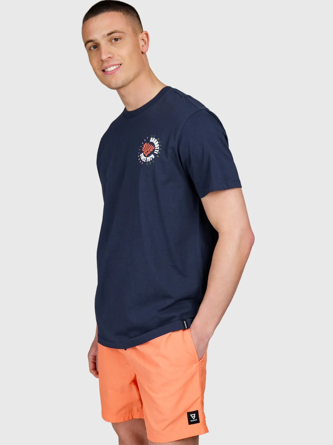 Craigly Heren T-shirt | Indigo Blue