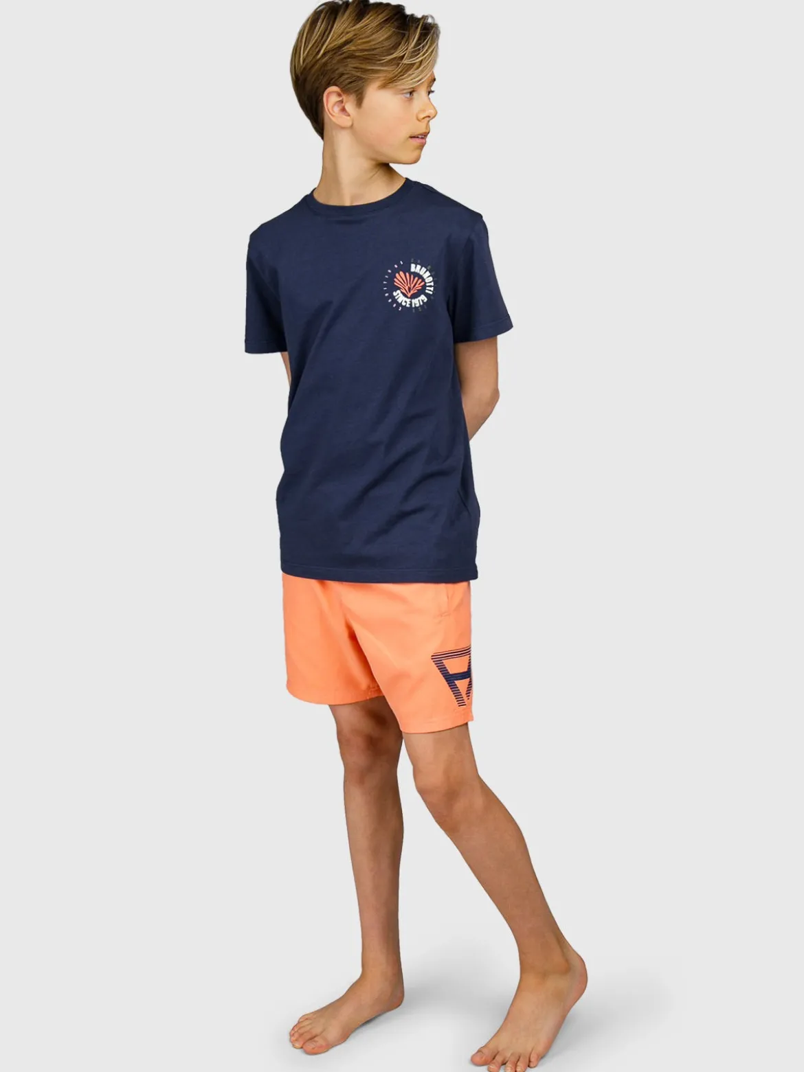 Craigoly Jongens T-shirt | Indigo Blue