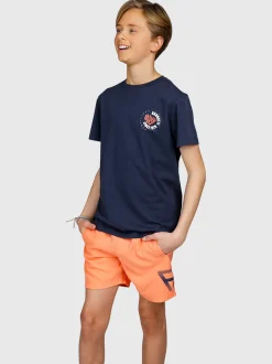 Craigoly Jongens T-shirt | Indigo Blue