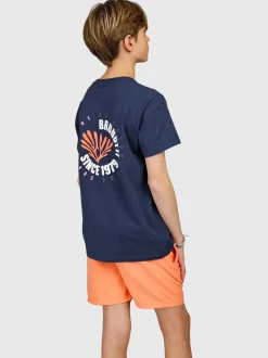 Craigoly Jongens T-shirt | Indigo Blue
