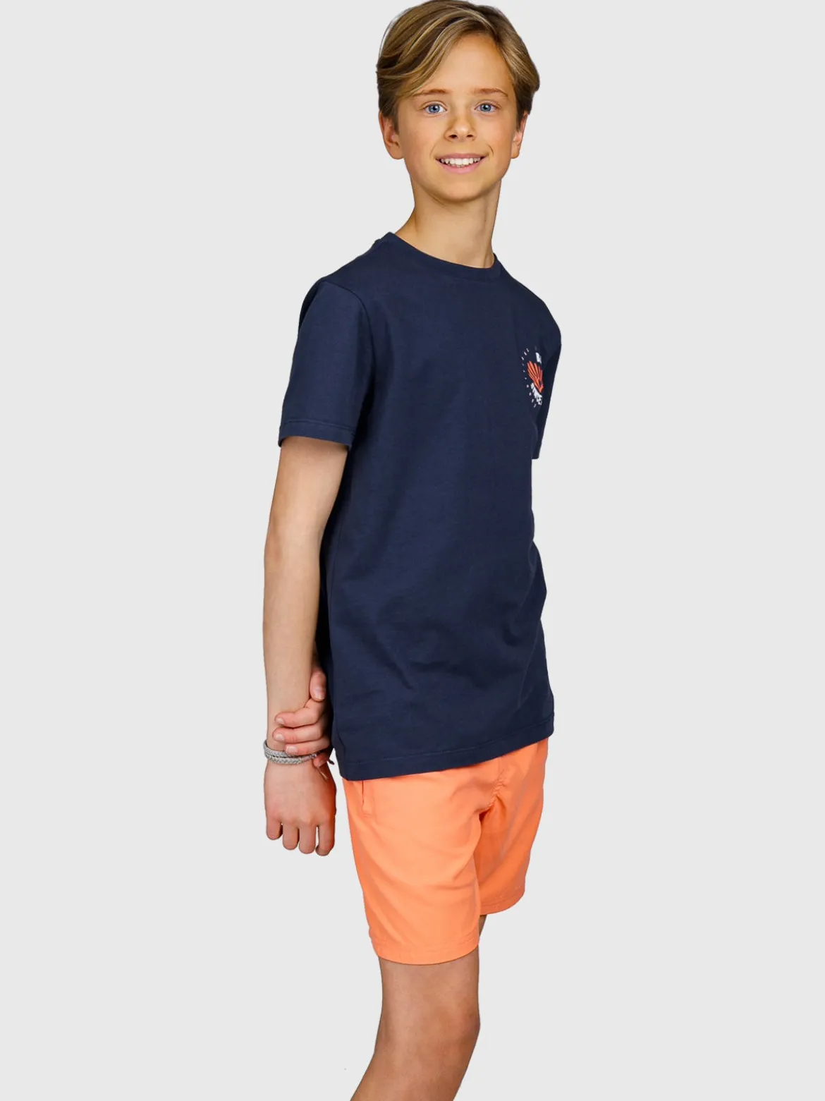 Craigoly Jongens T-shirt | Indigo Blue