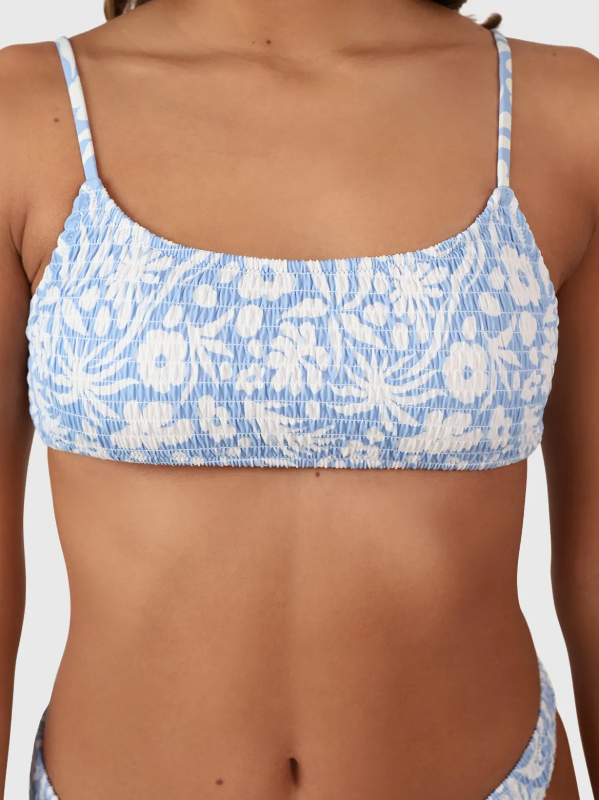 Cruzin-Swirl Dames Bralette Bikini | Bluebell