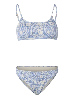 Cruzin-Swirl Dames Bralette Bikini | Bluebell