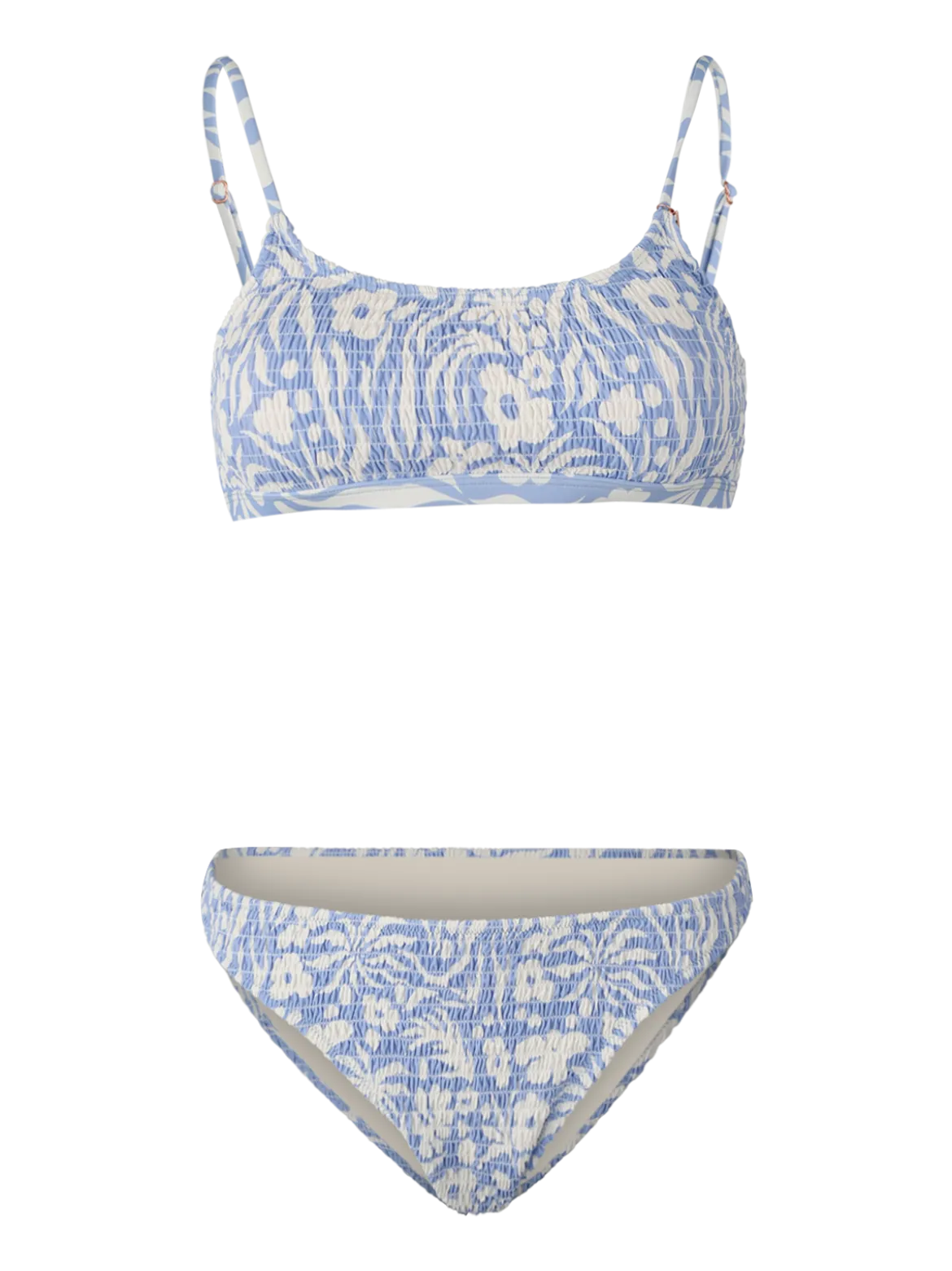 Cruzin-Swirl Dames Bralette Bikini | Bluebell