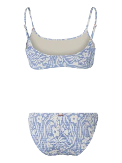 Cruzin-Swirl Dames Bralette Bikini | Bluebell