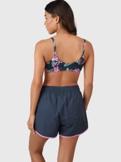Cruz-Tropicana Dames Bralette Bikini Top | Indigo Blue