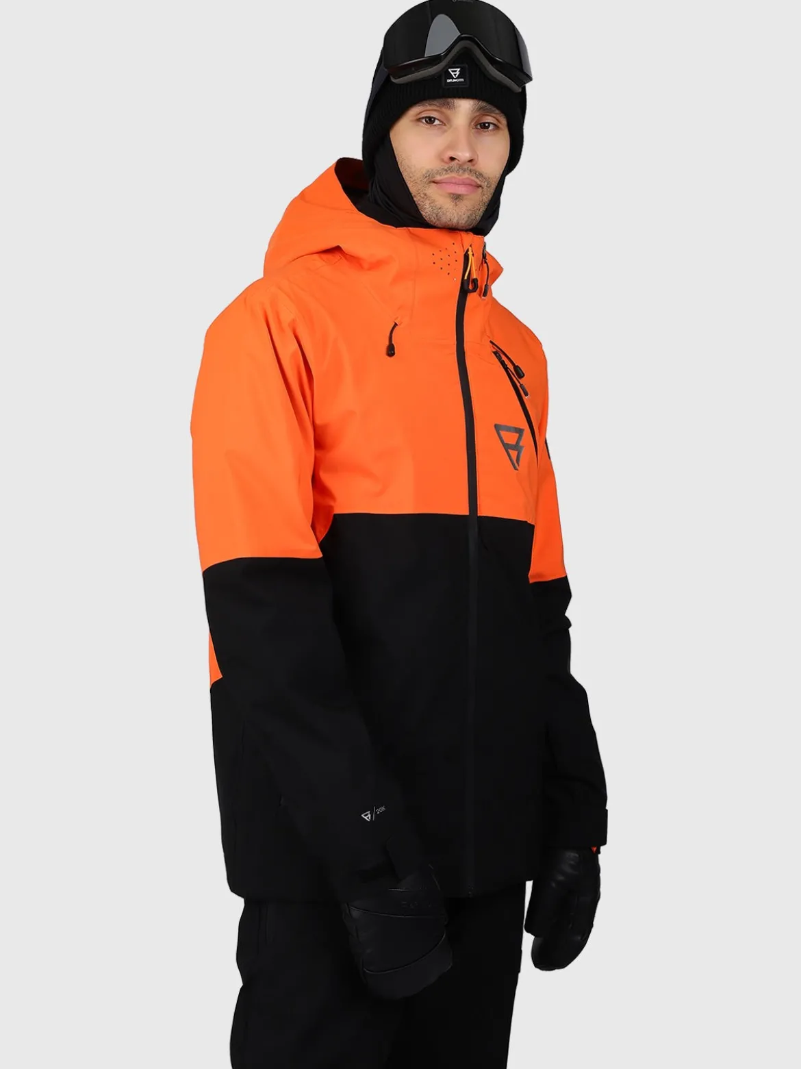 Curtis Heren Ski Jas | Punch Orange