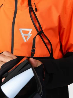 Curtis Heren Ski Jas | Punch Orange