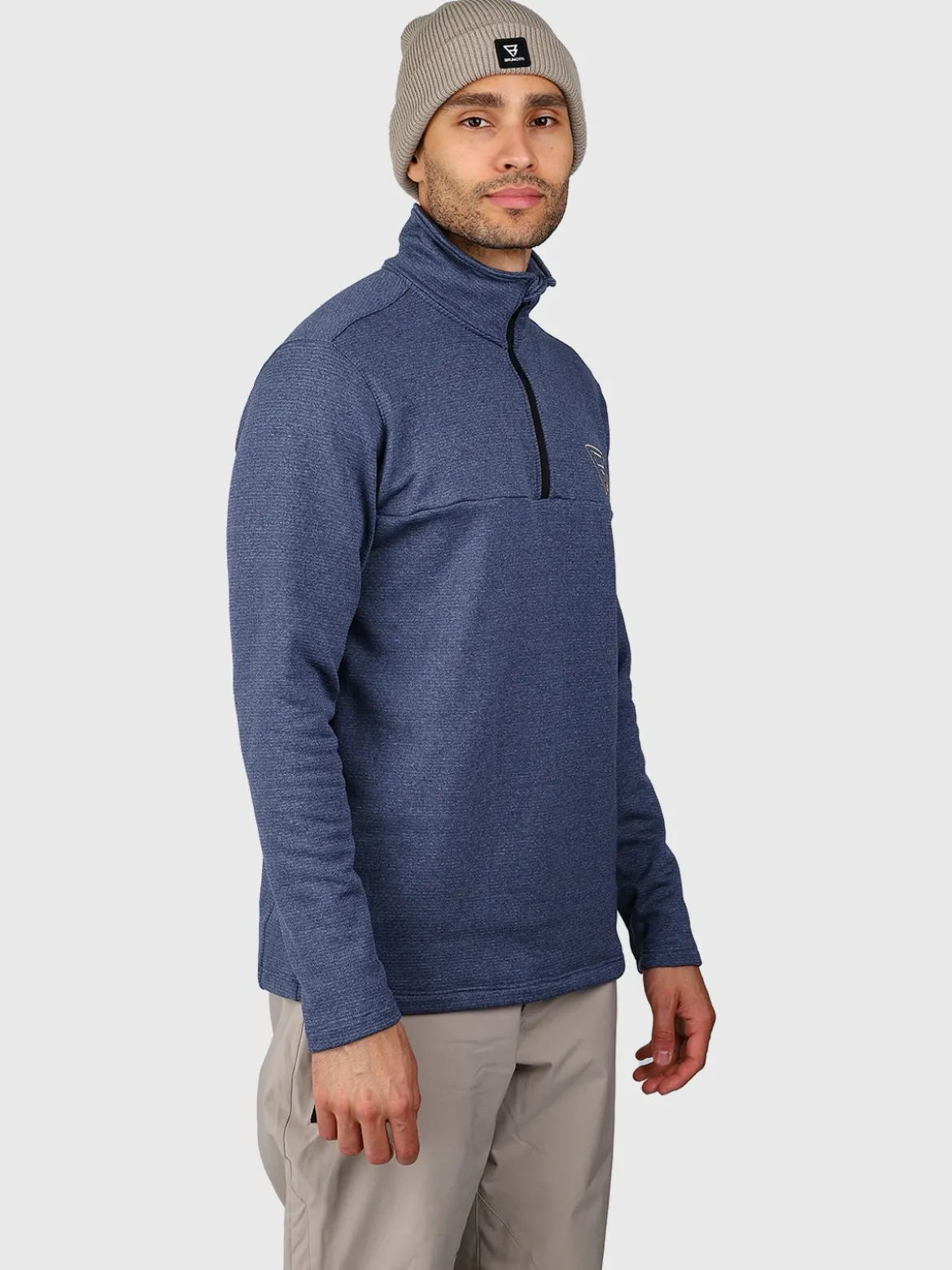 Daronst Heren Fleece | Indigo Blue