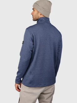 Daronst Heren Fleece | Indigo Blue