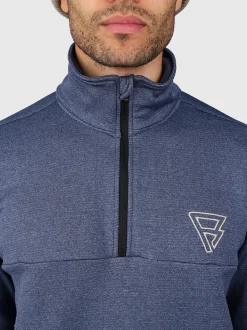Daronst Heren Fleece | Indigo Blue