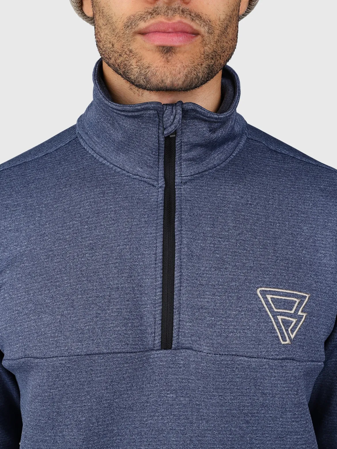 Daronst Heren Fleece | Indigo Blue