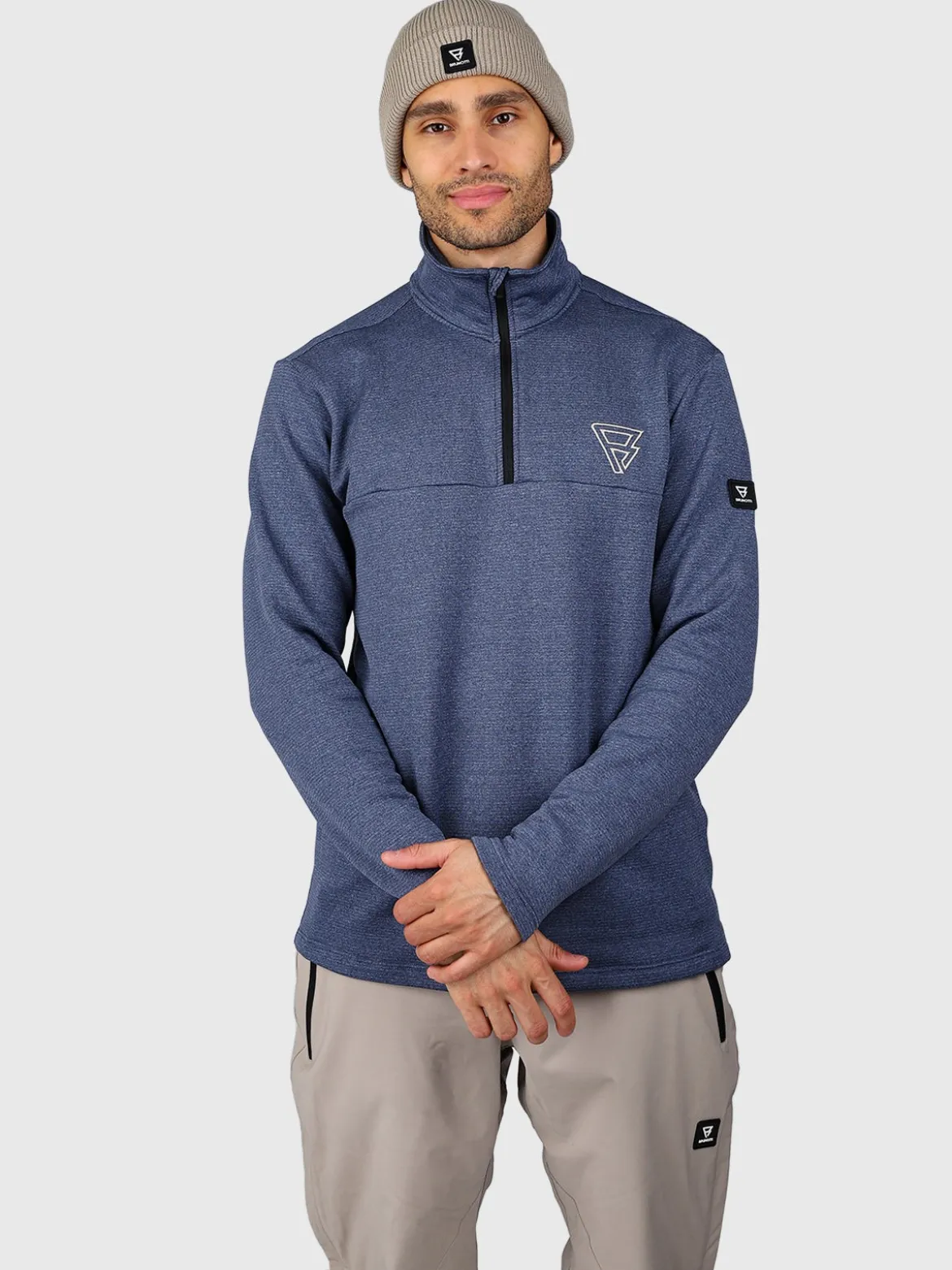 Daronst Heren Fleece | Indigo Blue