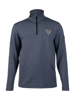 Daronst Heren Fleece | Indigo Blue