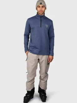 Daronst Heren Fleece | Indigo Blue