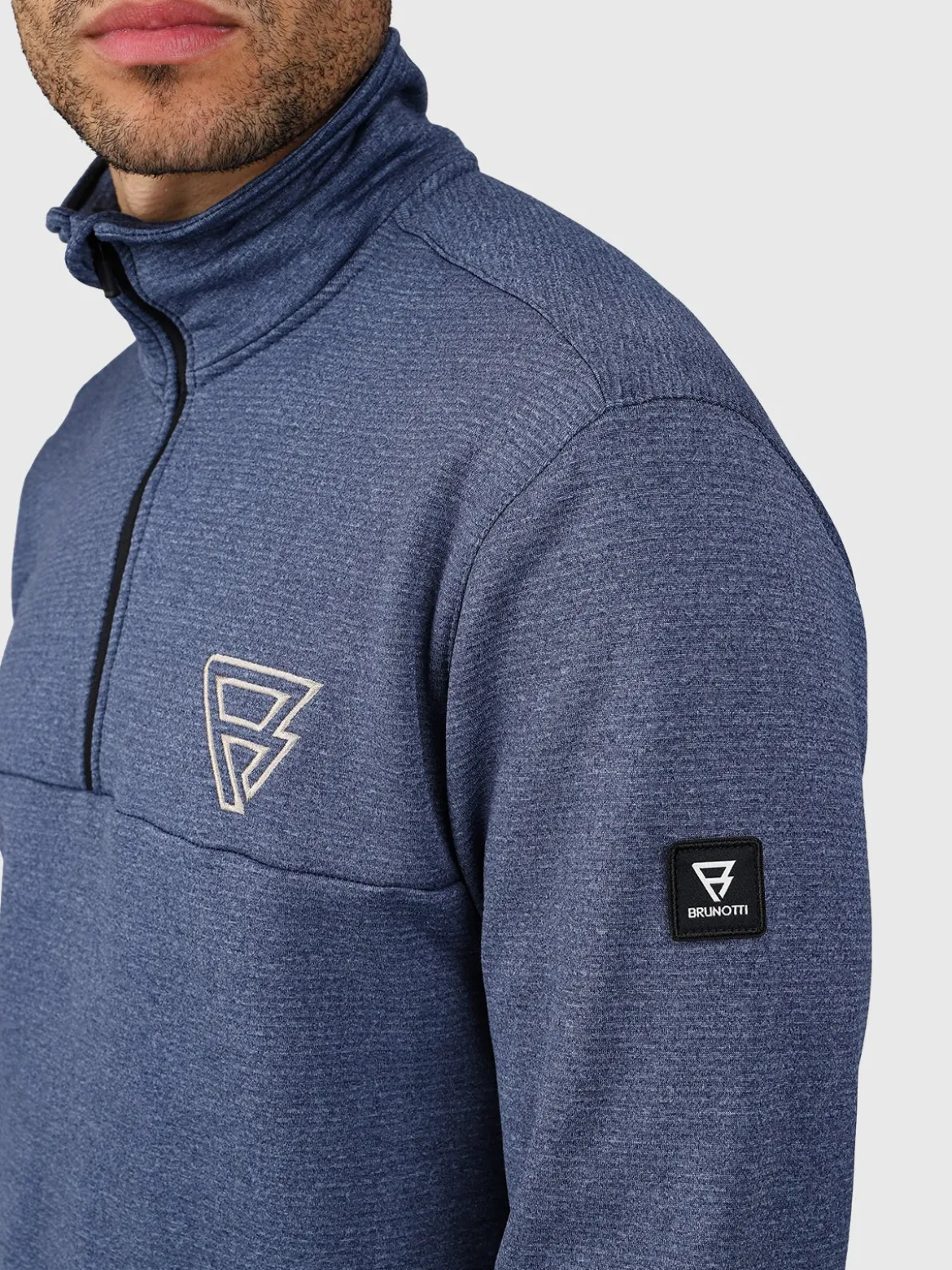 Daronst Heren Fleece | Indigo Blue