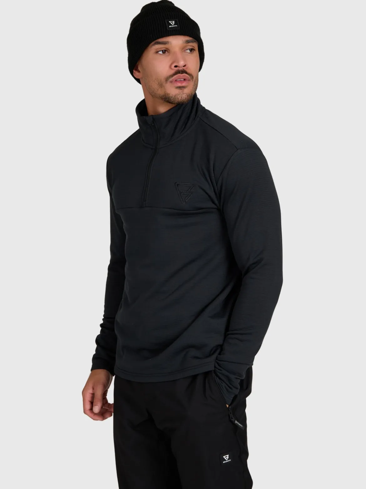 Daronst Heren Fleece | Zwart