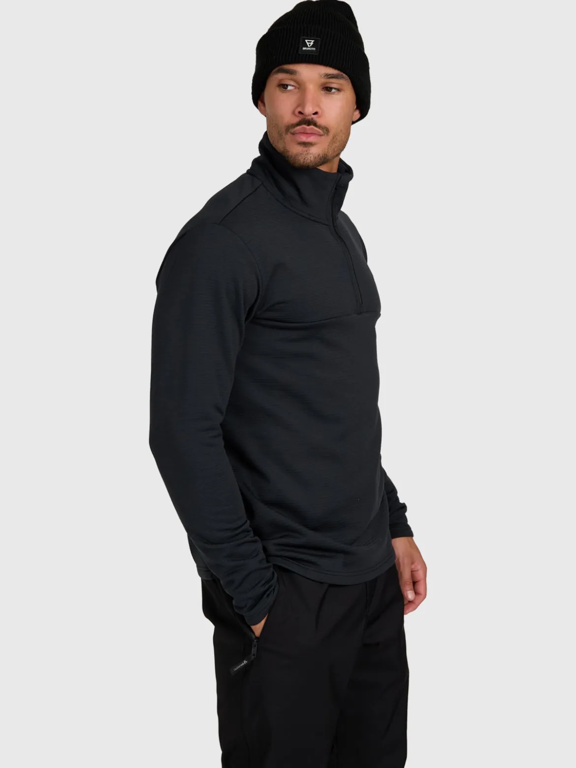 Daronst Heren Fleece | Zwart