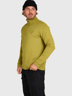 Daronst Men Fleece | Dark Moss
