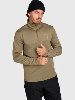 Daronst Men Fleece | Dusky Green