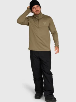 Daronst Men Fleece | Dusky Green