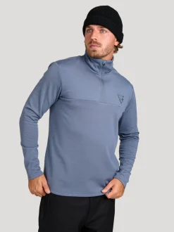 Daronst Men Fleece | Grey Sky