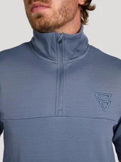 Daronst Men Fleece | Grey Sky