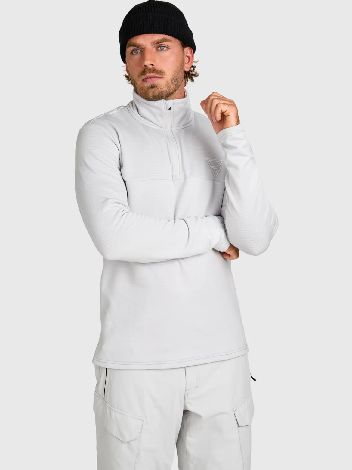 Daronst Men Fleece | Soft Grey