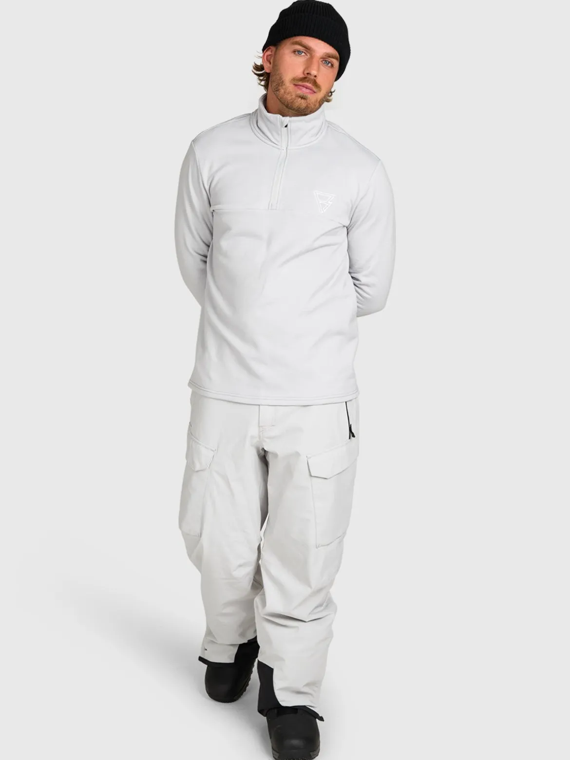 Daronst Men Fleece | Soft Grey