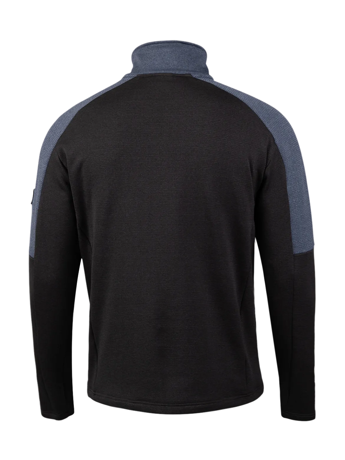 Daronst-Zip Heren Fleece | Zwart