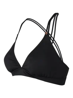 Delphinia Dames Bralette Bikini Top | Black