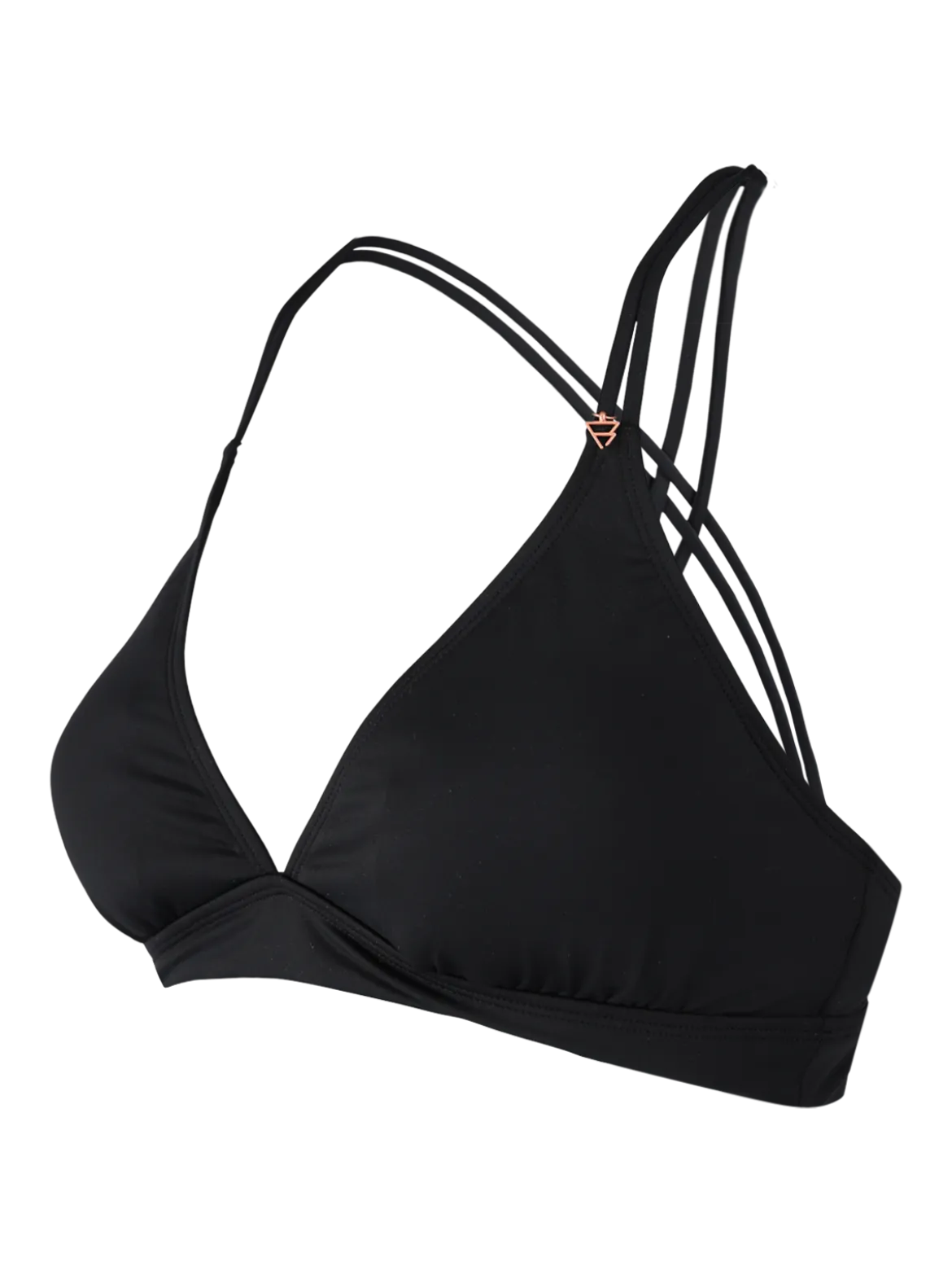 Delphinia Dames Bralette Bikini Top | Black