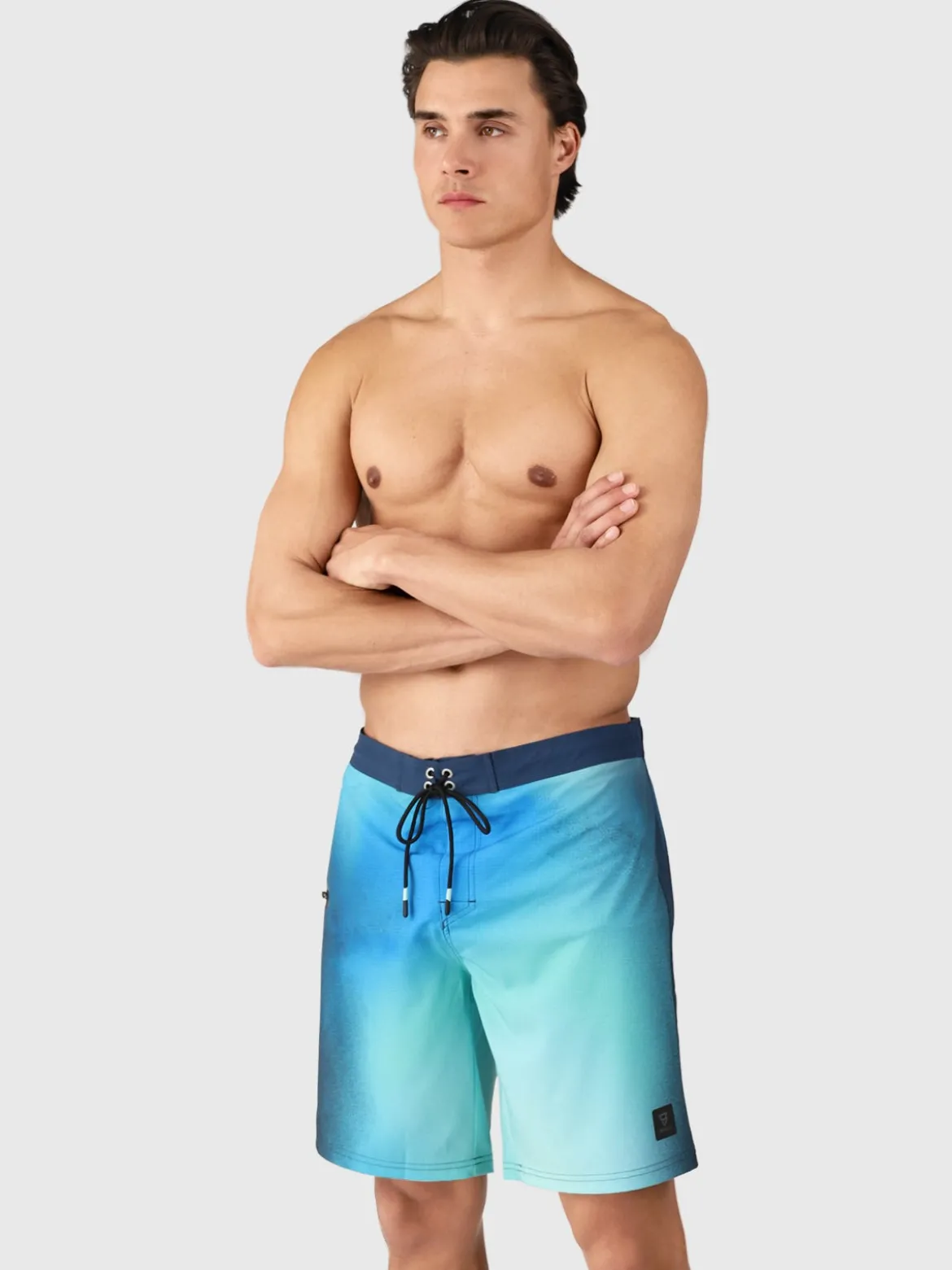 Dhion Men Swim Shorts | Neon Blue
