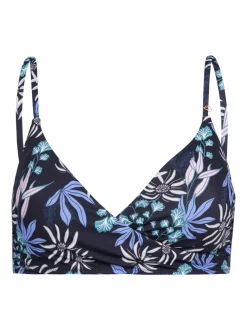 Diamia-Print Dames Bikini Top | Zwart