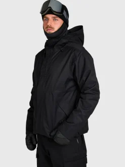 Dice Men Snow Jacket | Black