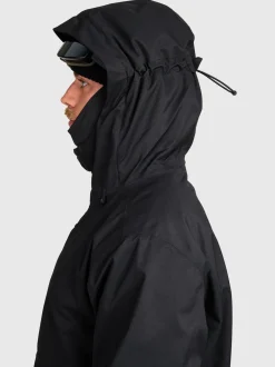 Dice Men Snow Jacket | Black