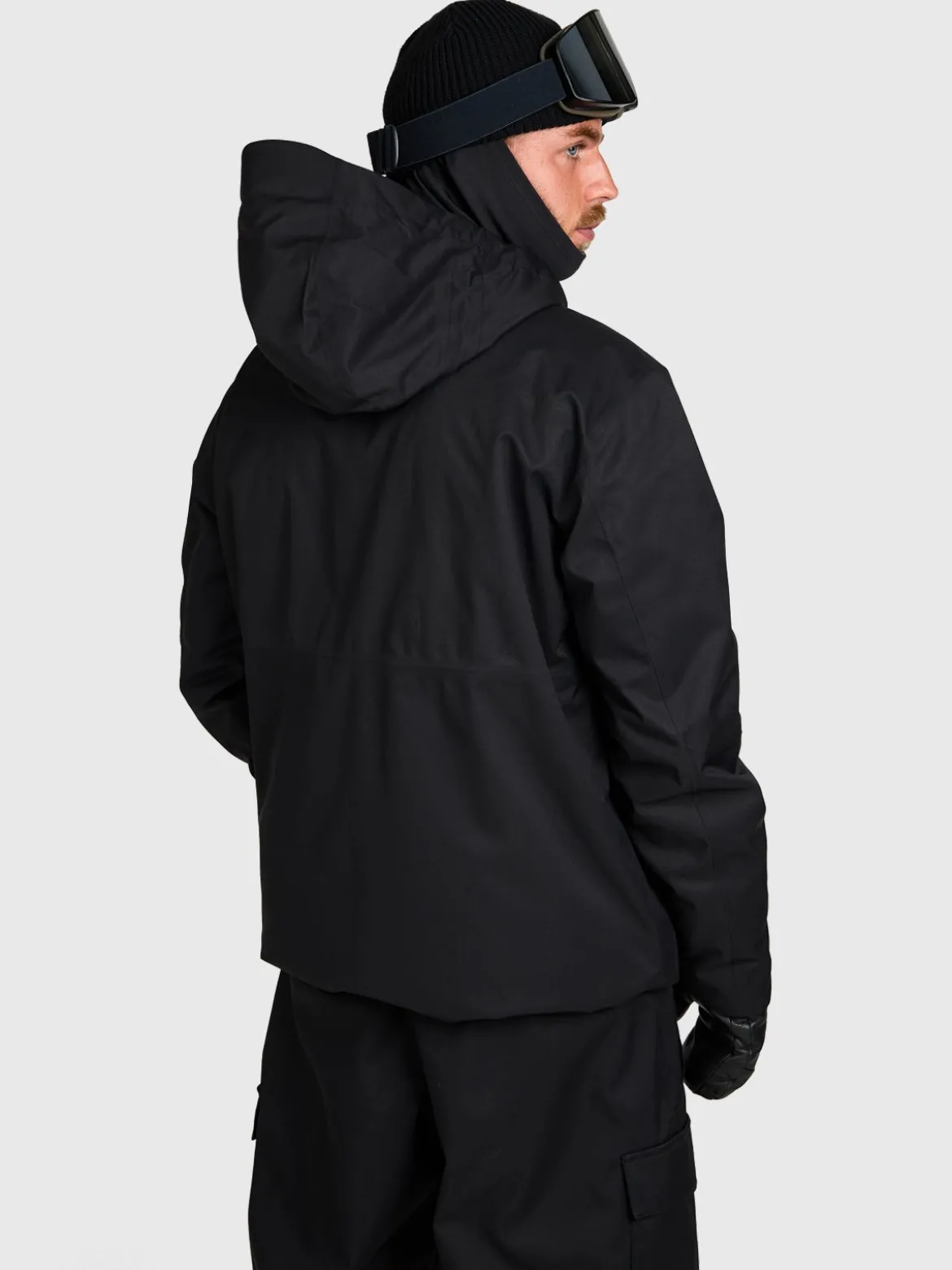 Dice Men Snow Jacket | Black