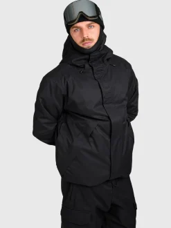 Dice Men Snow Jacket | Black