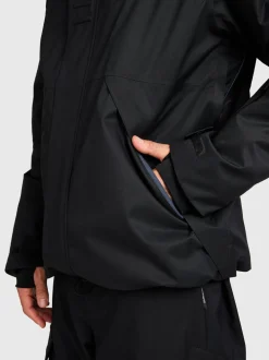 Dice Men Snow Jacket | Black