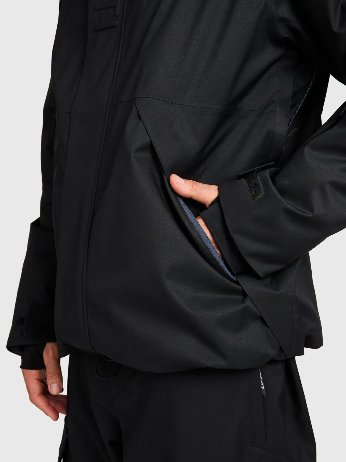 Dice Men Snow Jacket | Black