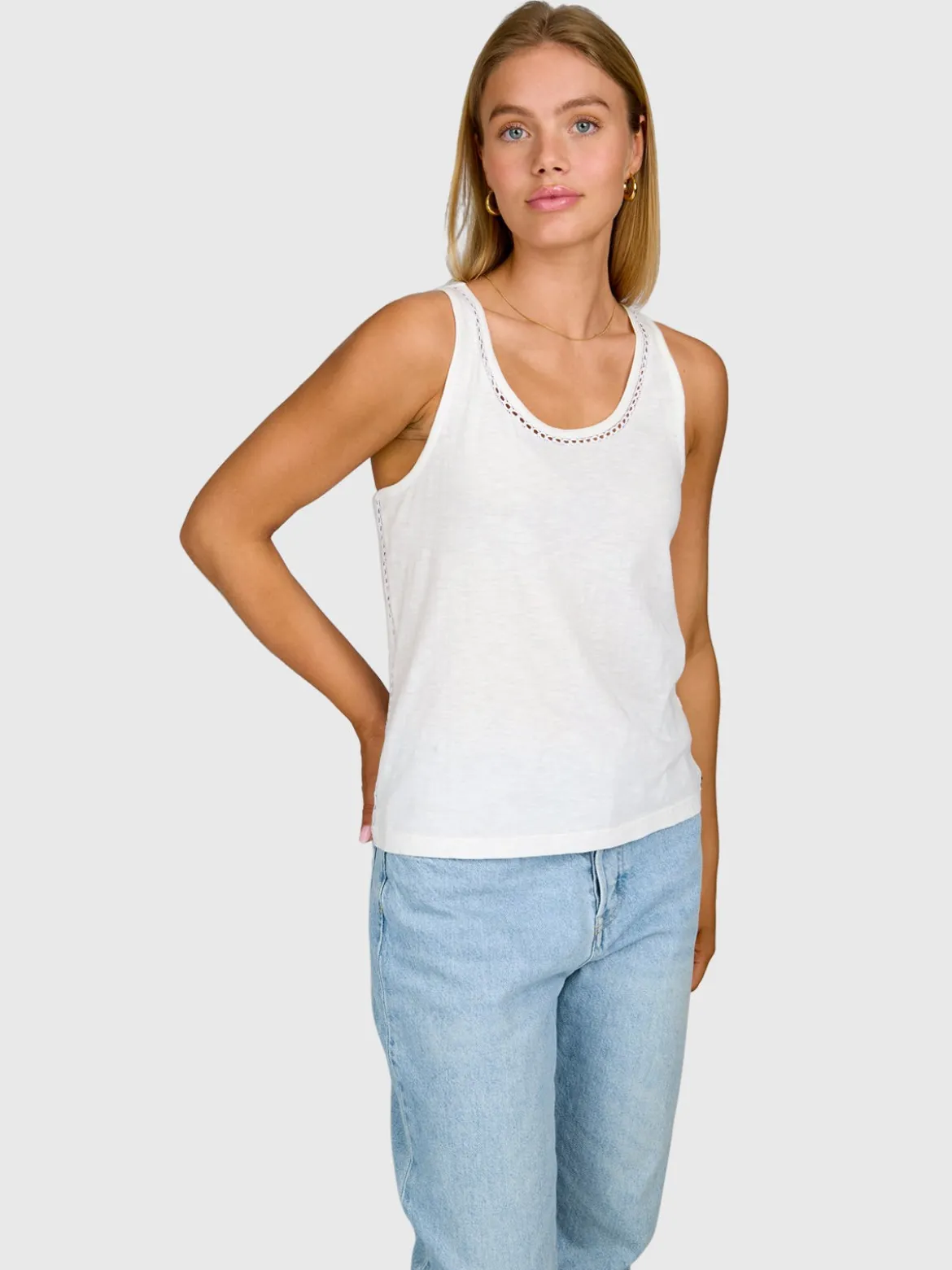 Diljara Dames Top | Snow