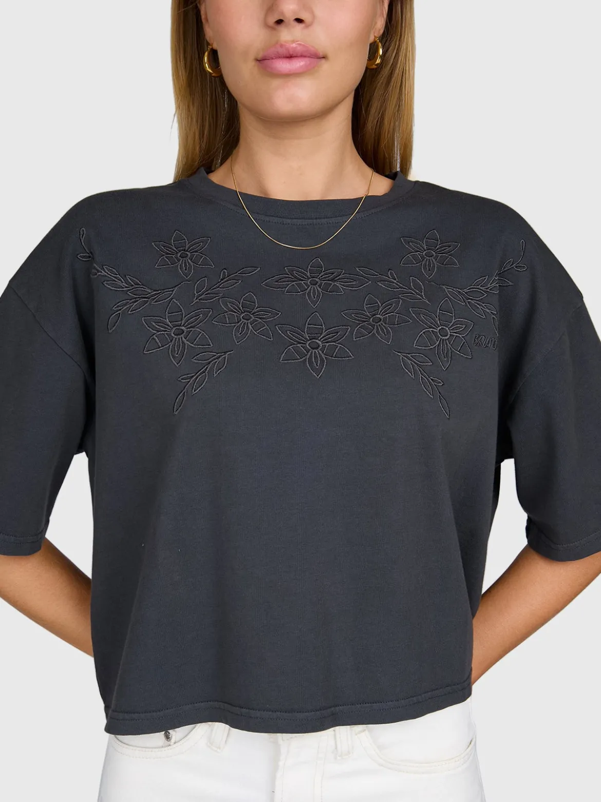 Dilola Dames T-shirt | Pirate Black