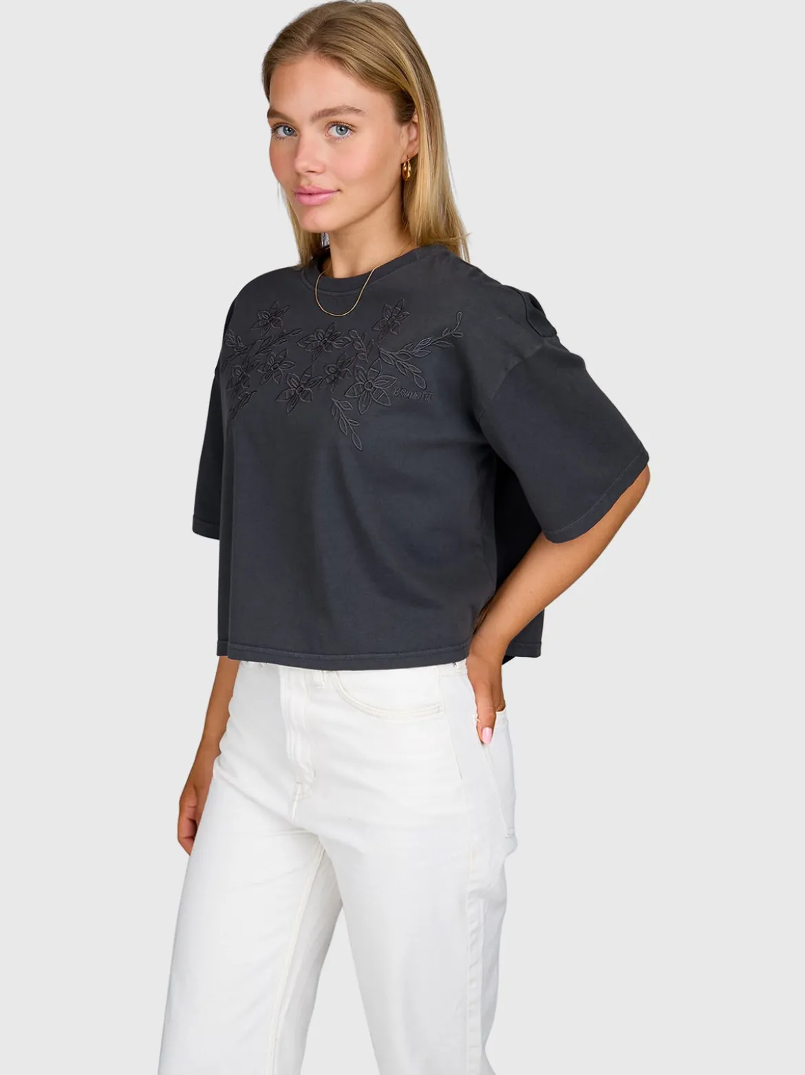 Dilola Dames T-shirt | Pirate Black